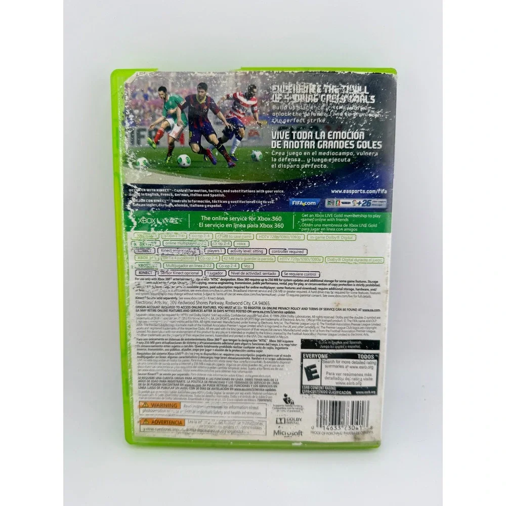 EA Sports FIFA 14 Microsoft Xbox 360 Soccer Video Game NTSC Lionel‎ Messi Cover